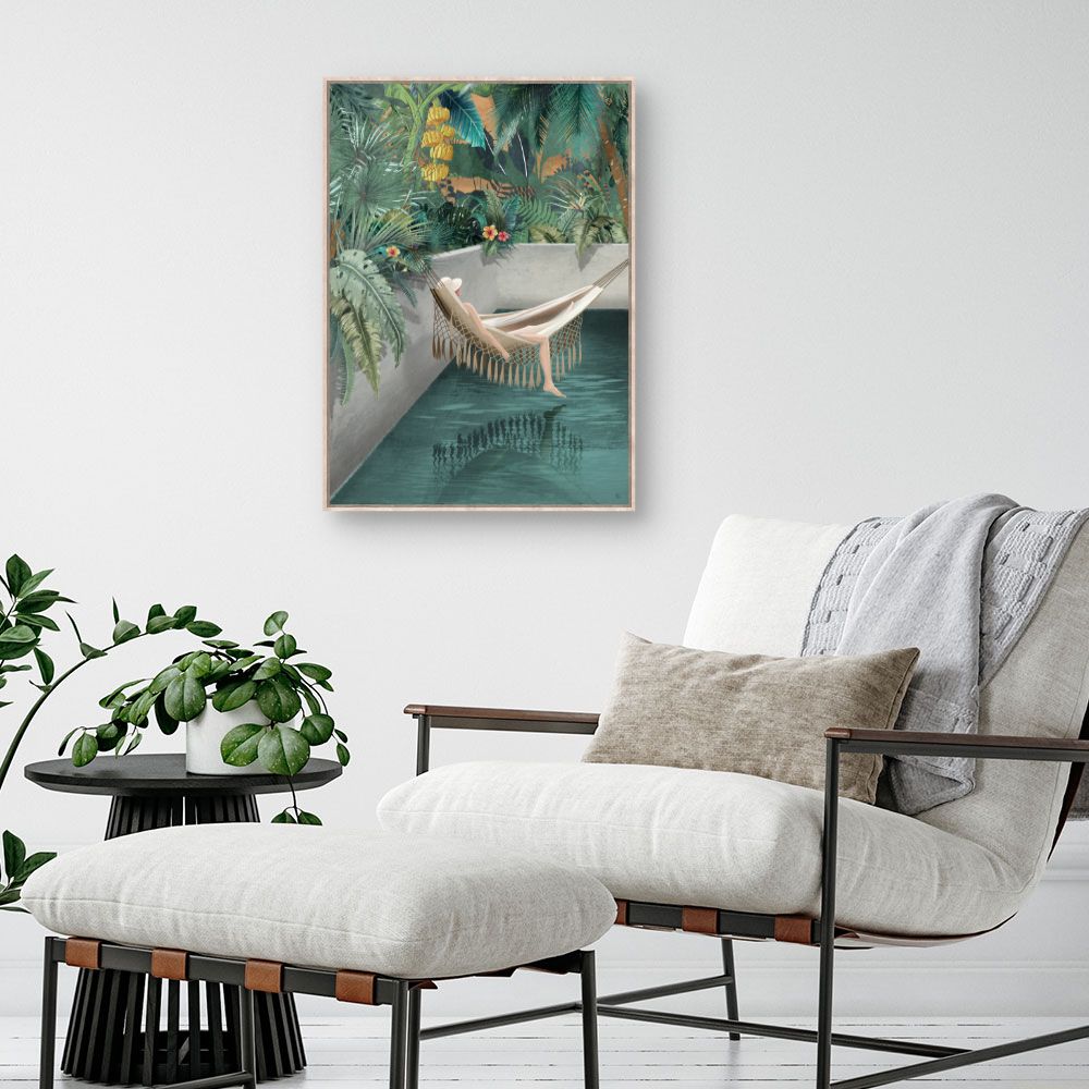 Tableau Jungle exotique