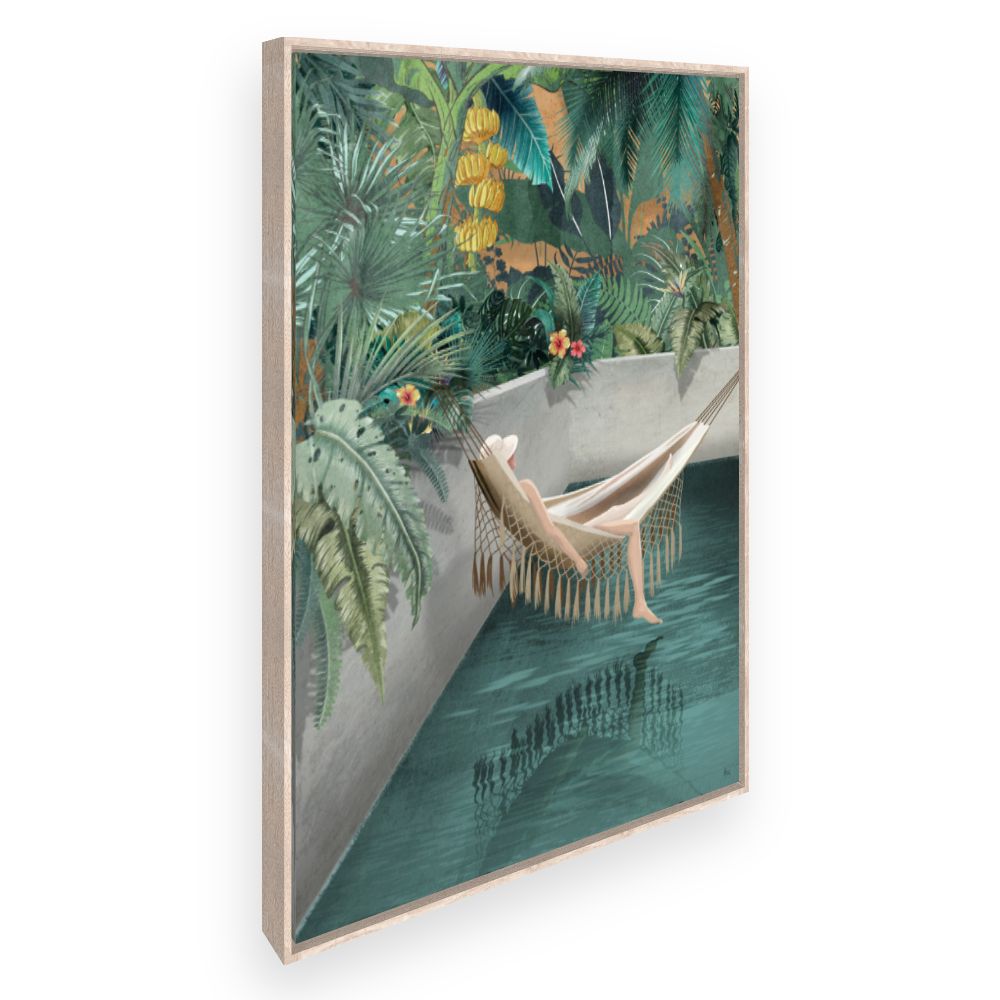 Toile Jungle exotique
