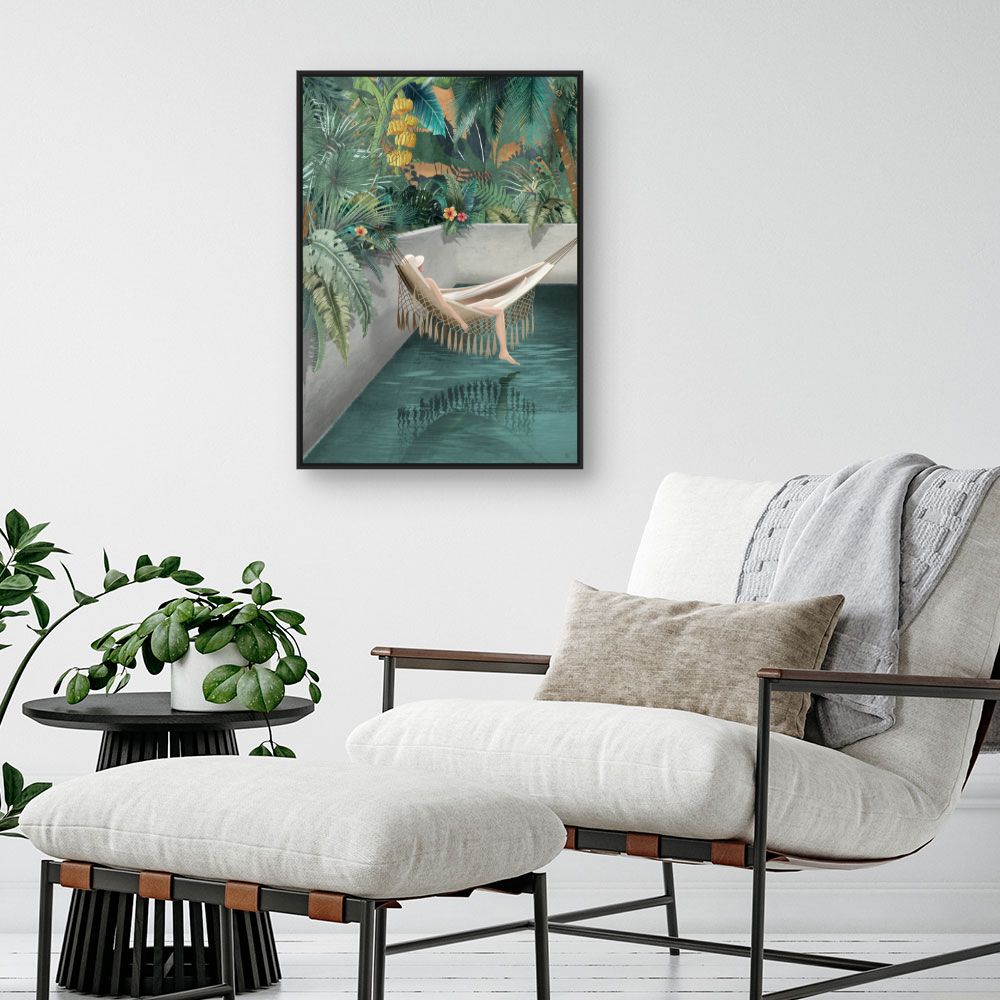 Tableau Jungle exotique