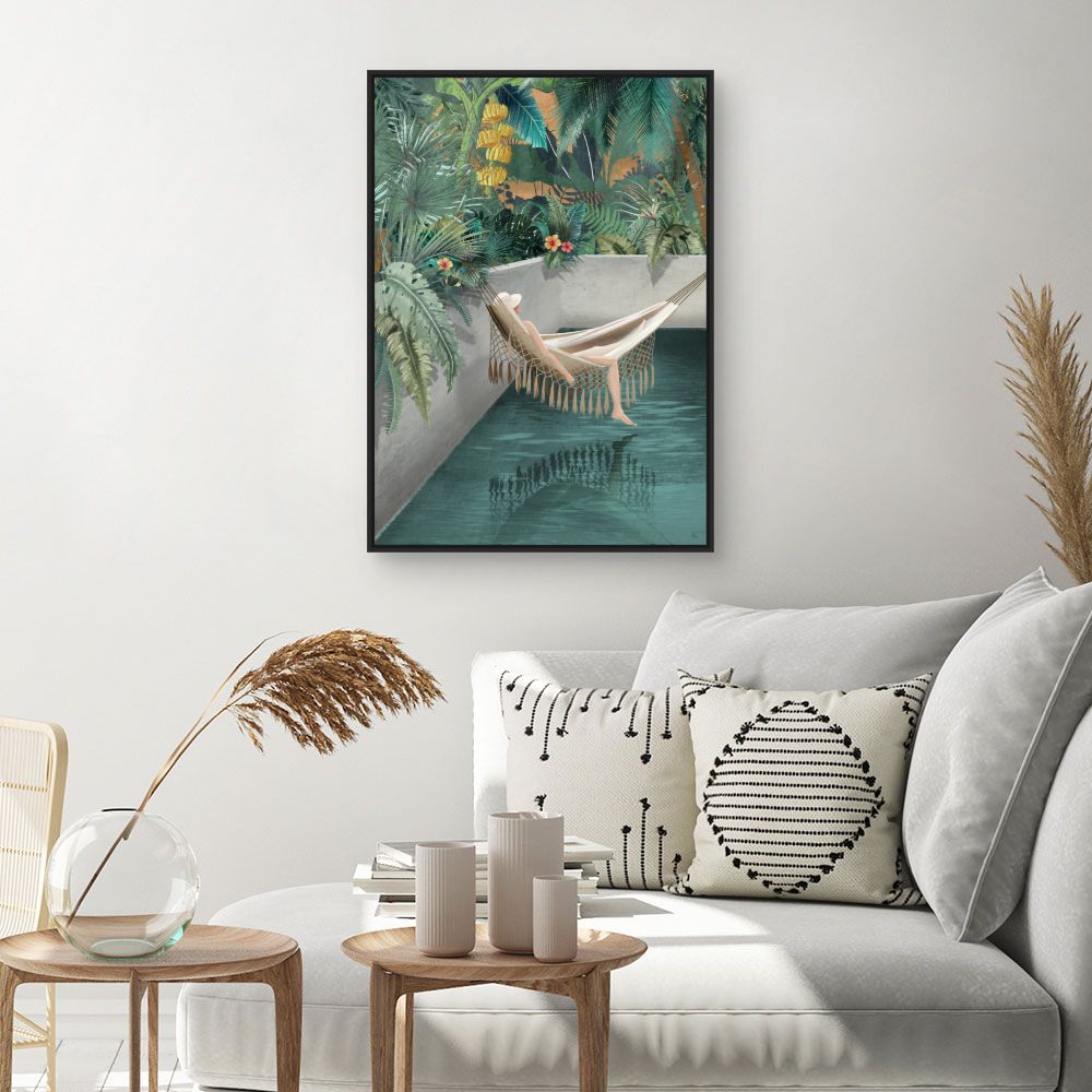 Tableau Jungle exotique