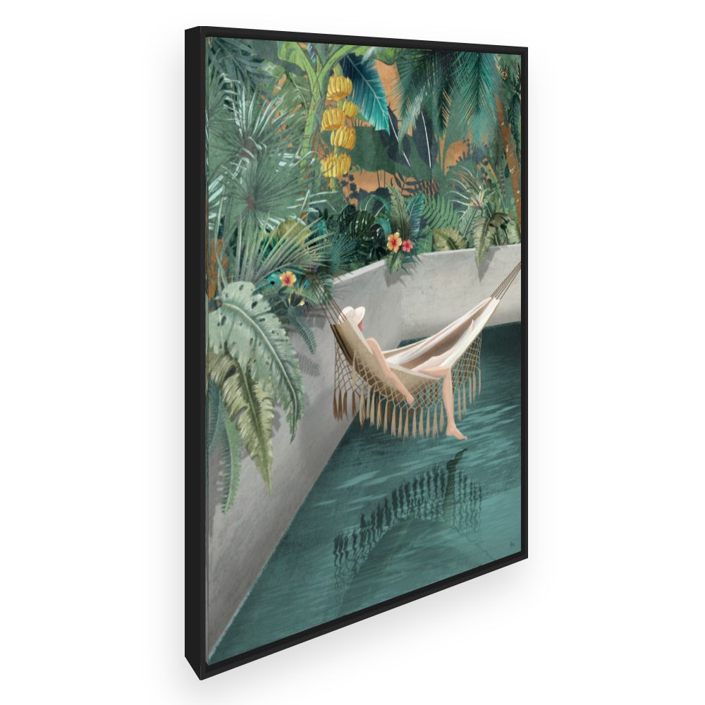 Toile Jungle exotique
