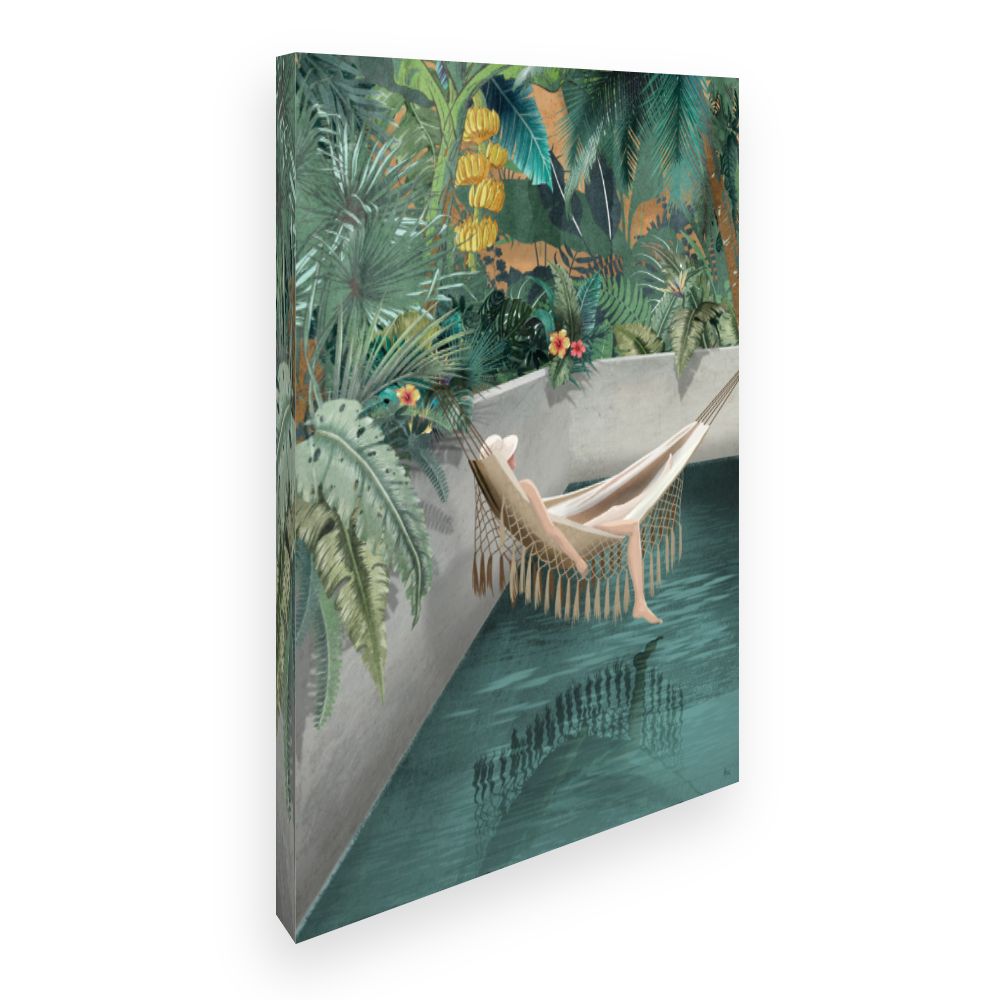 Toile Jungle exotique