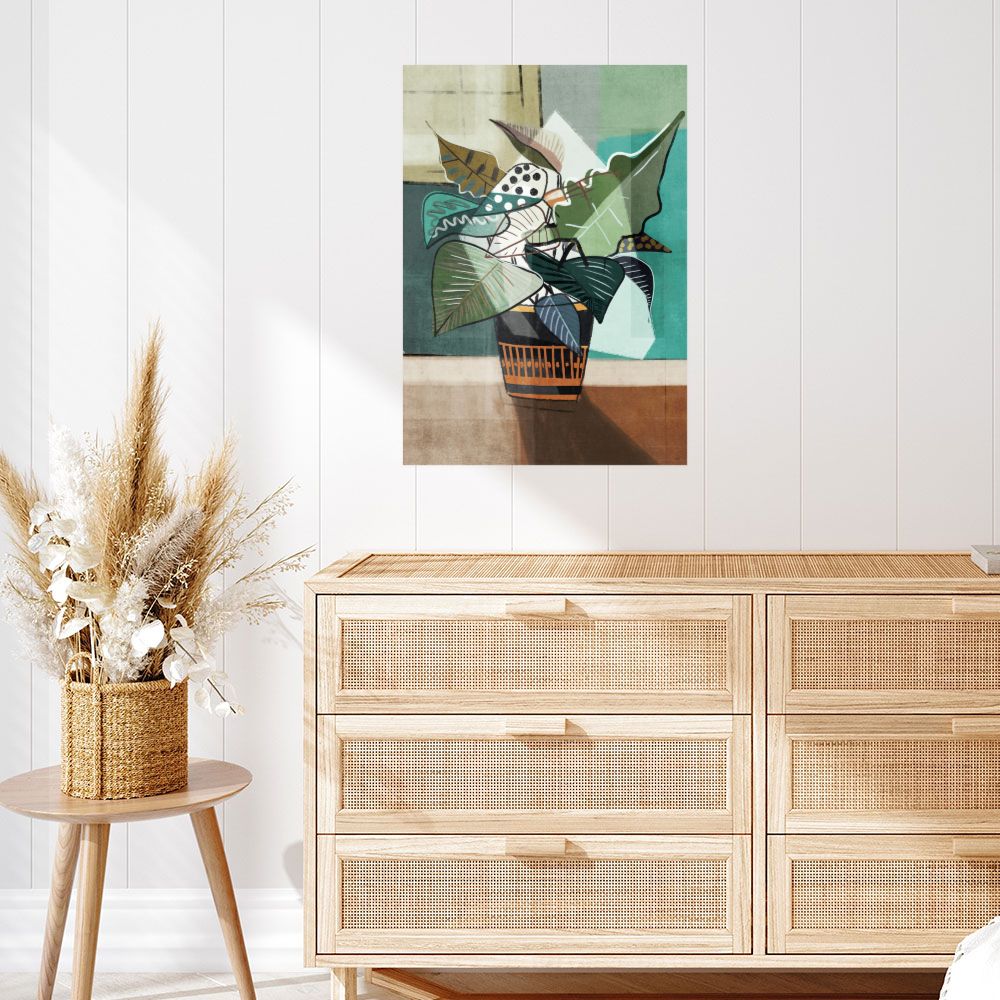 Affiche Feuillage artistique