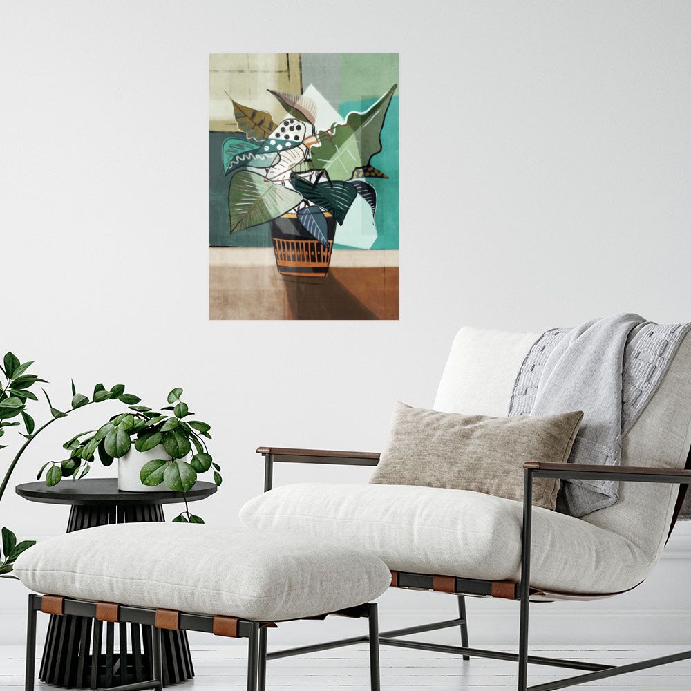 Affiche Feuillage artistique
