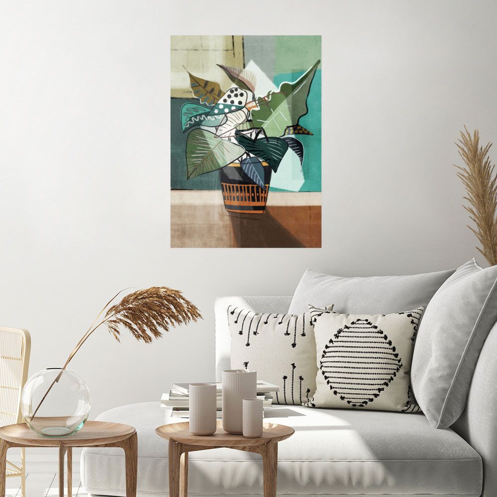 Affiche Feuillage artistique