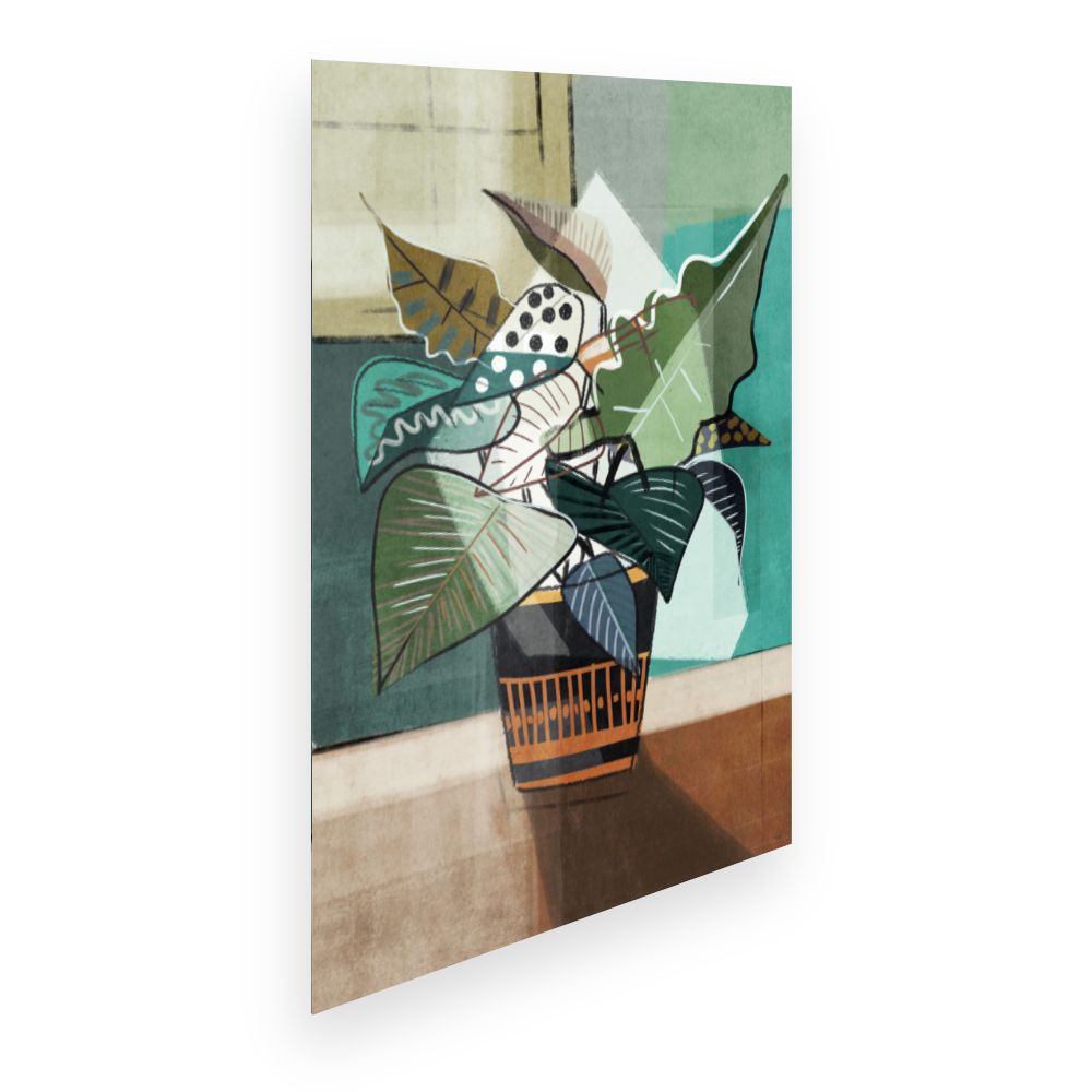 Affiche Feuillage artistique