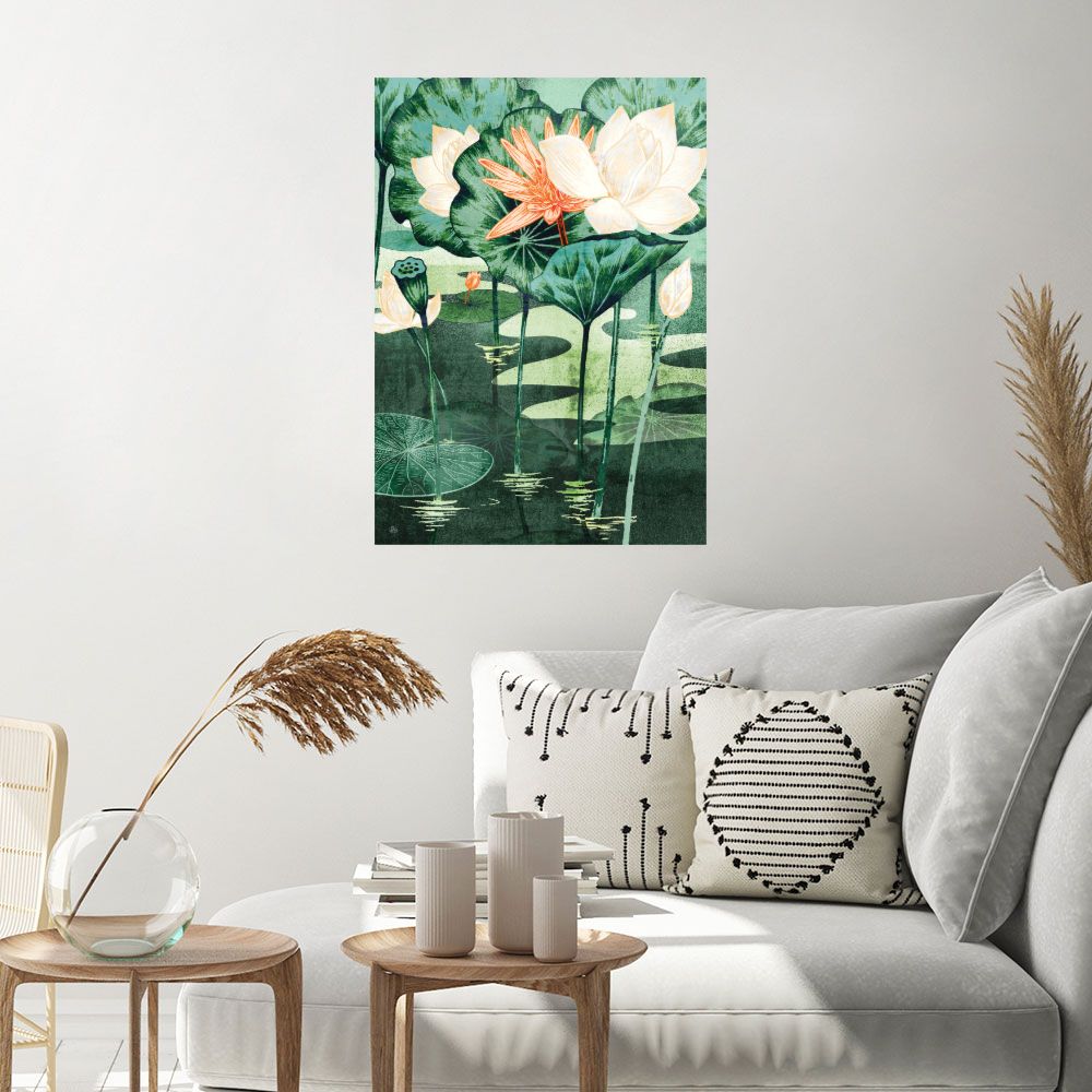 Affiche Lotus enchanteur