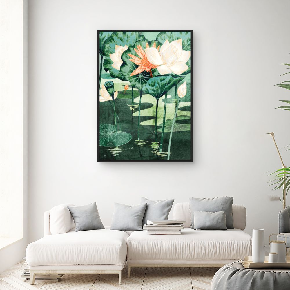 Tableau Lotus élégants