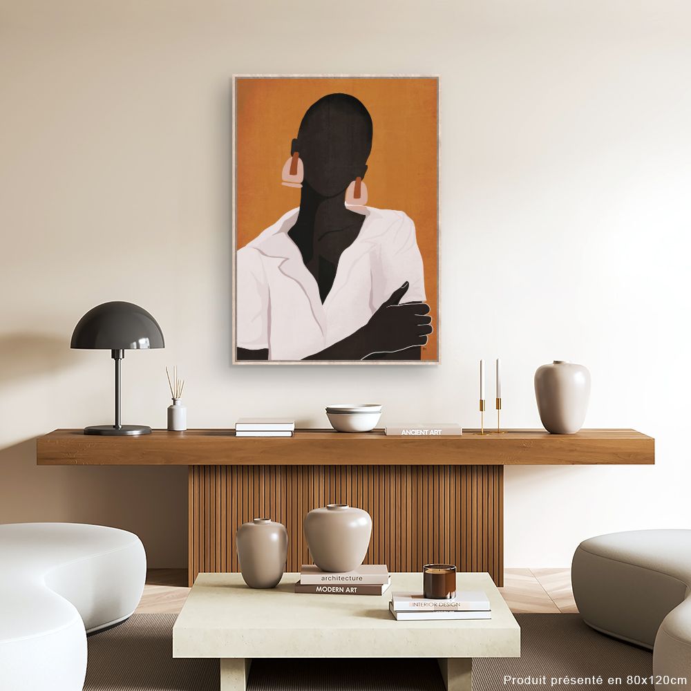 Tableau Silhouette élégante