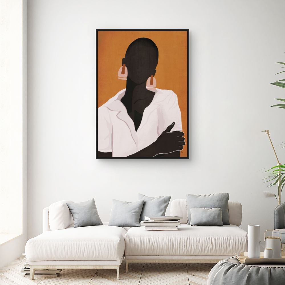 Tableau Silhouette élégante