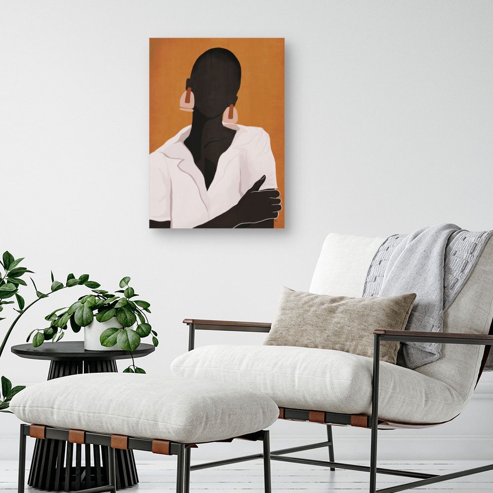 Tableau Silhouette élégante