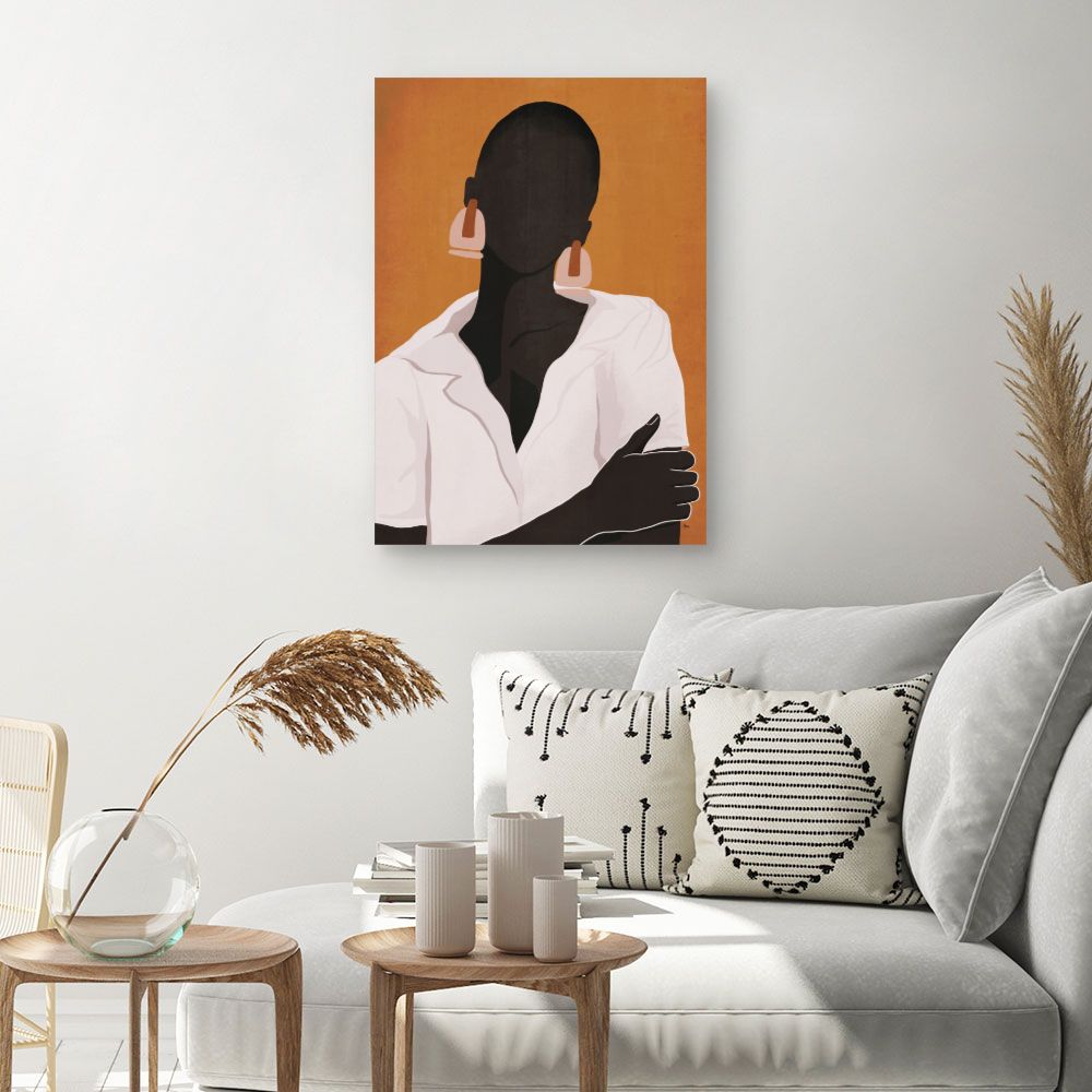 Tableau Silhouette élégante