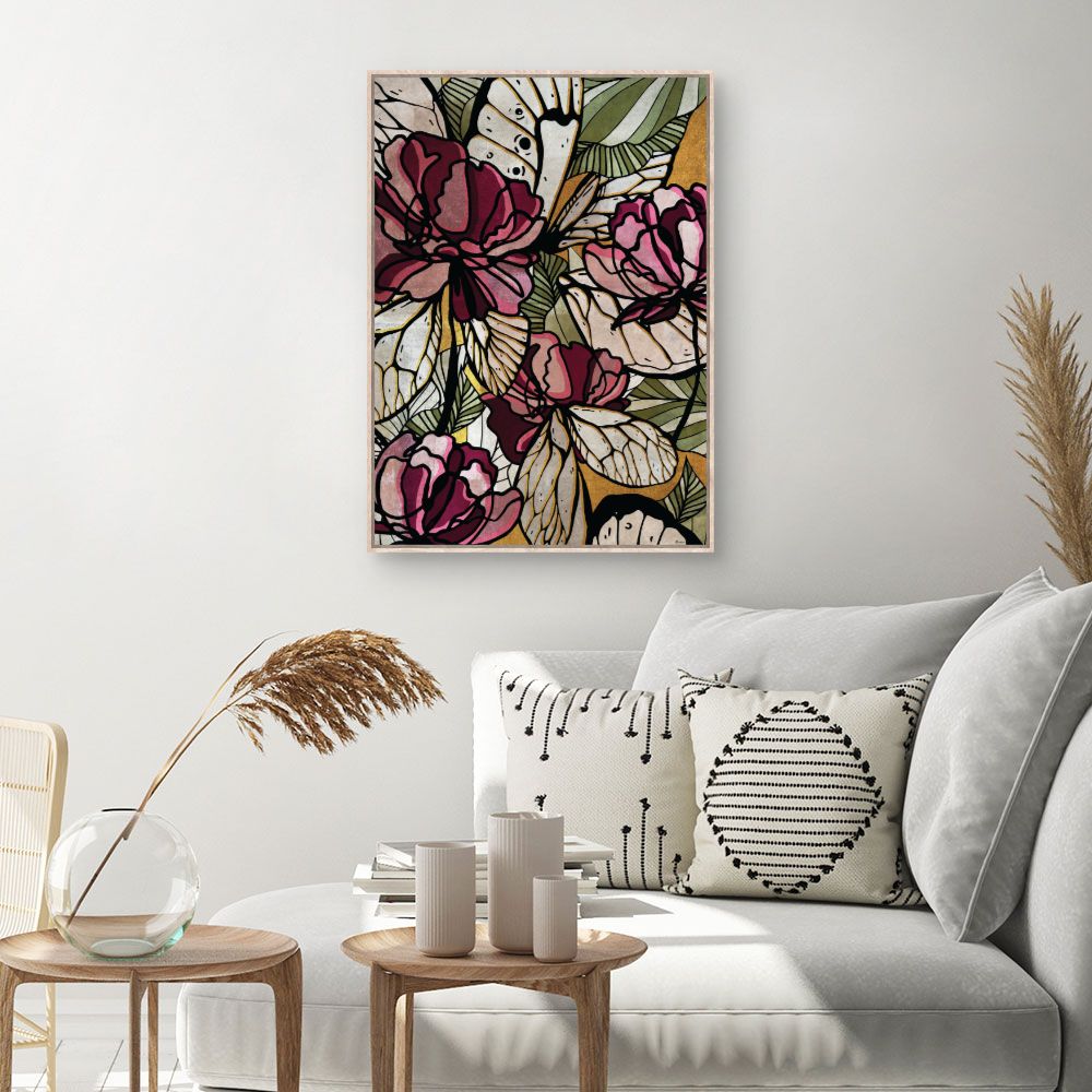 Tableau Fleurs en éclat