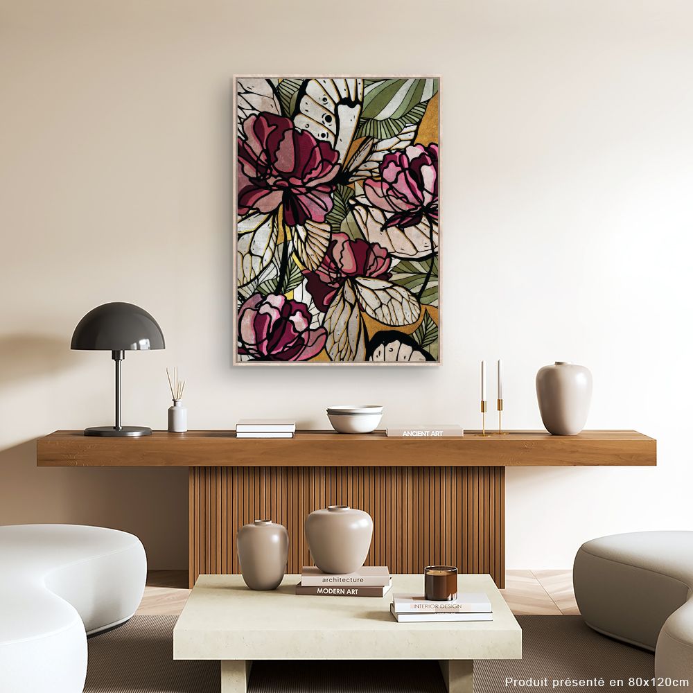 Tableau Fleurs en éclat
