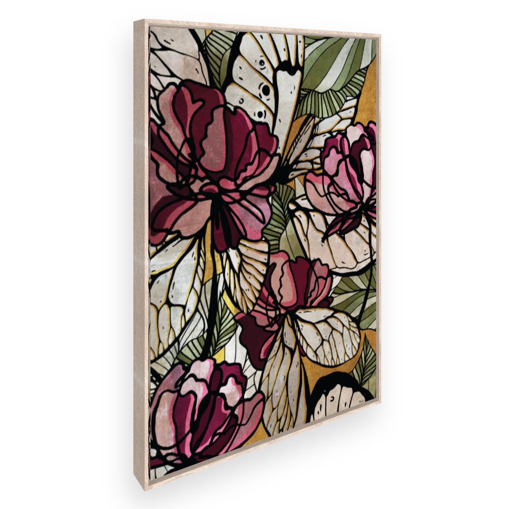 Toile Fleurs en éclat