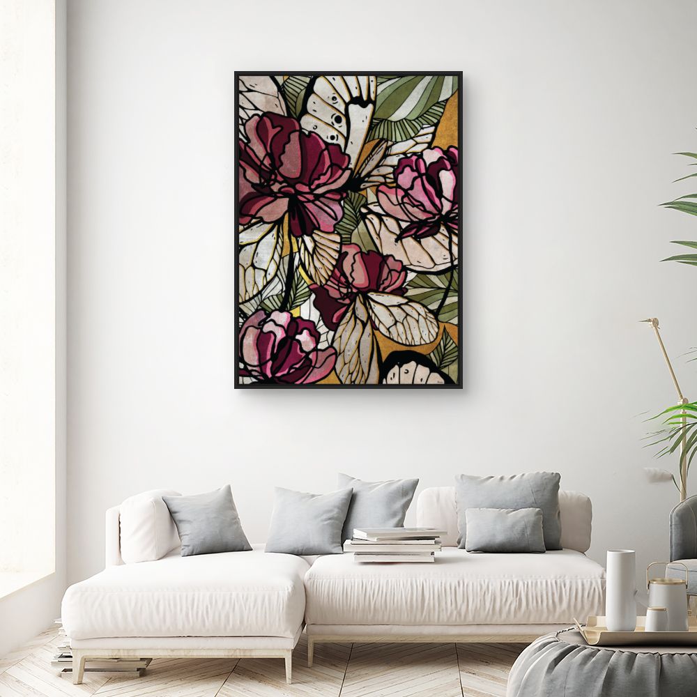 Tableau Fleurs en éclat