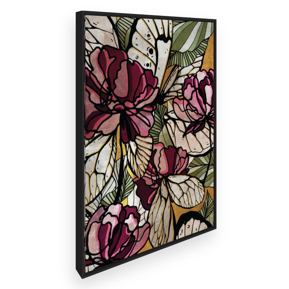 Toile Fleurs en éclat