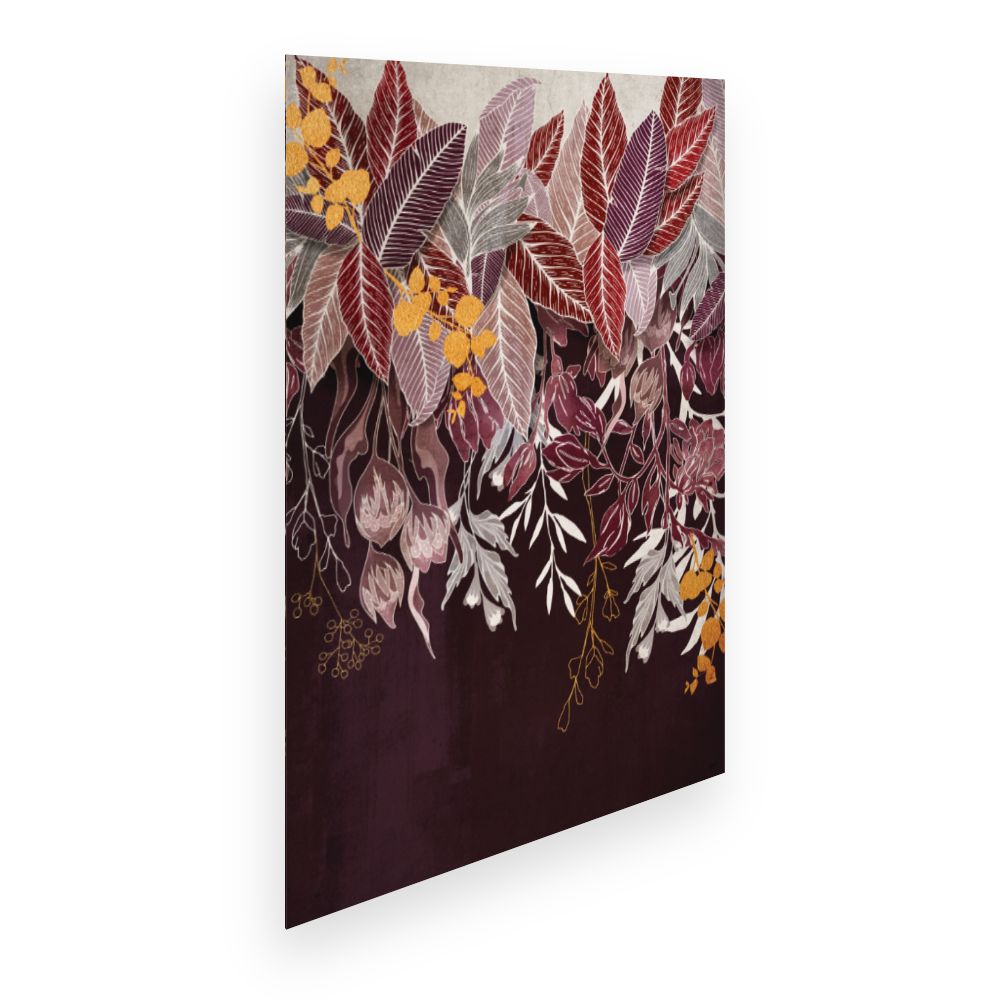 Affiche Feuillage artistique