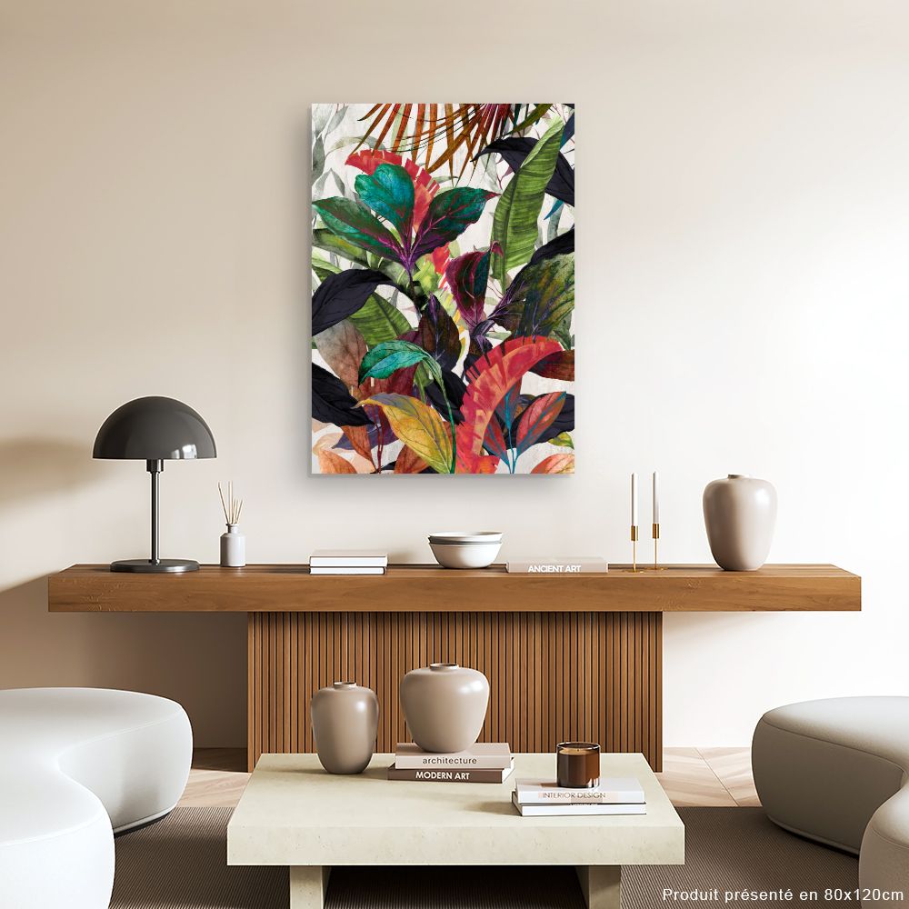 Tableau Jungle vibrante
