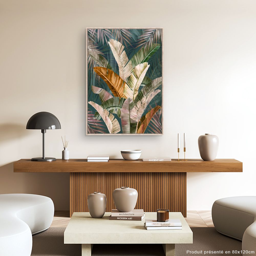 Tableau Feuillages exotiques