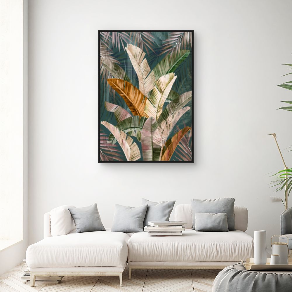 Tableau Feuillages exotiques