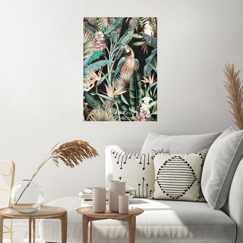 Affiche Jungle exotique