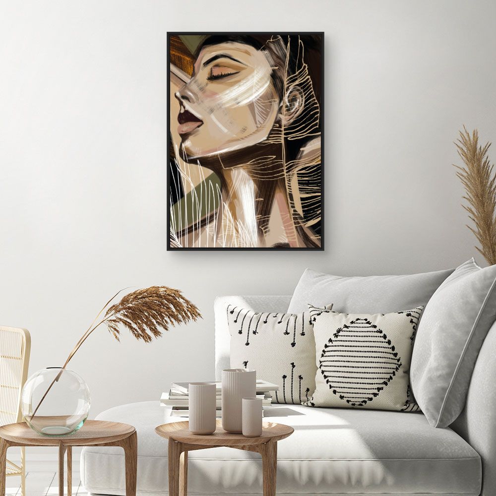 Tableau Portrait moderne