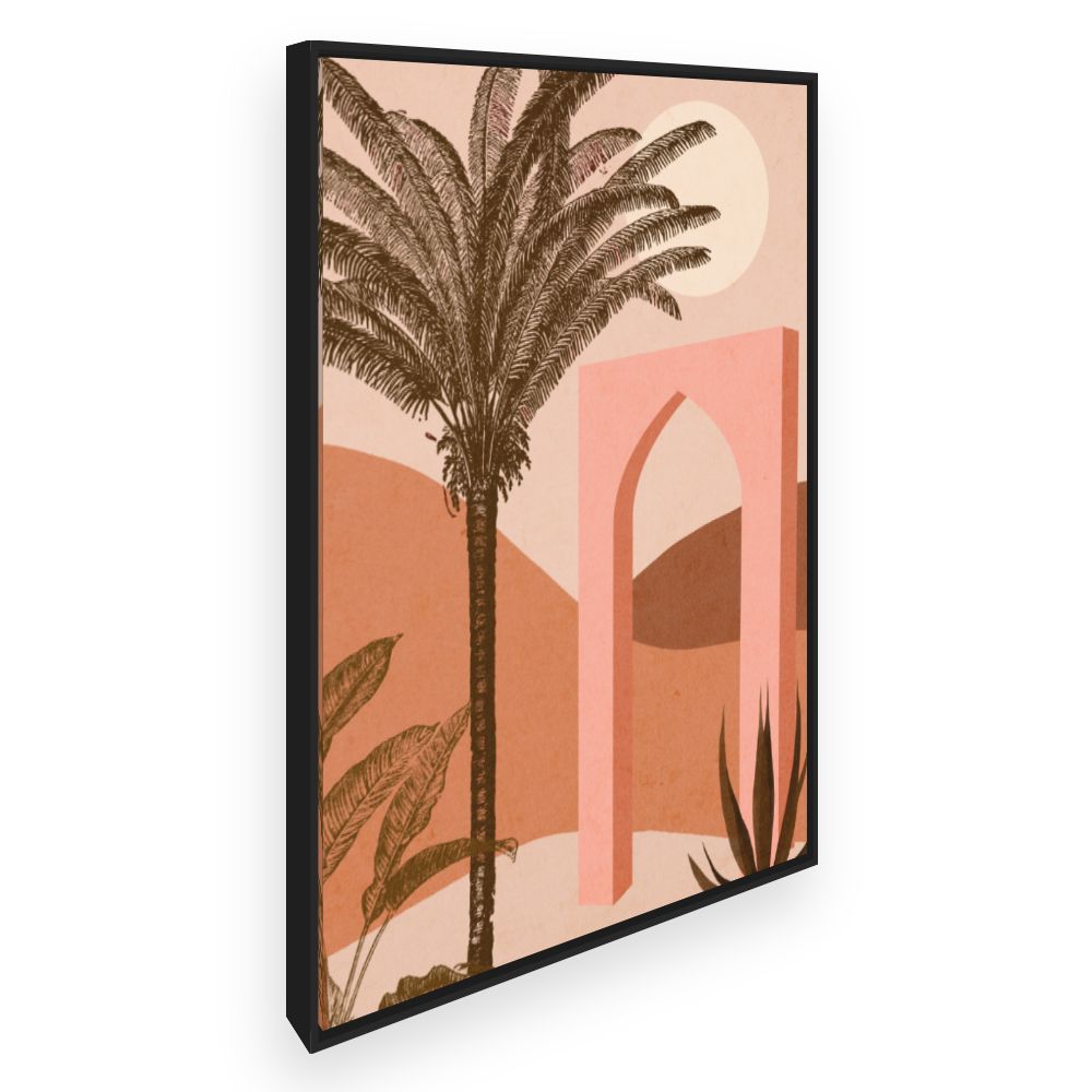 Toile Paysage exotique rêveur