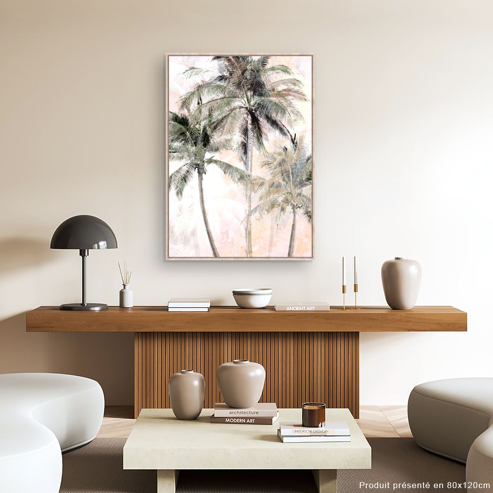 Tableau Palmiers tropicaux