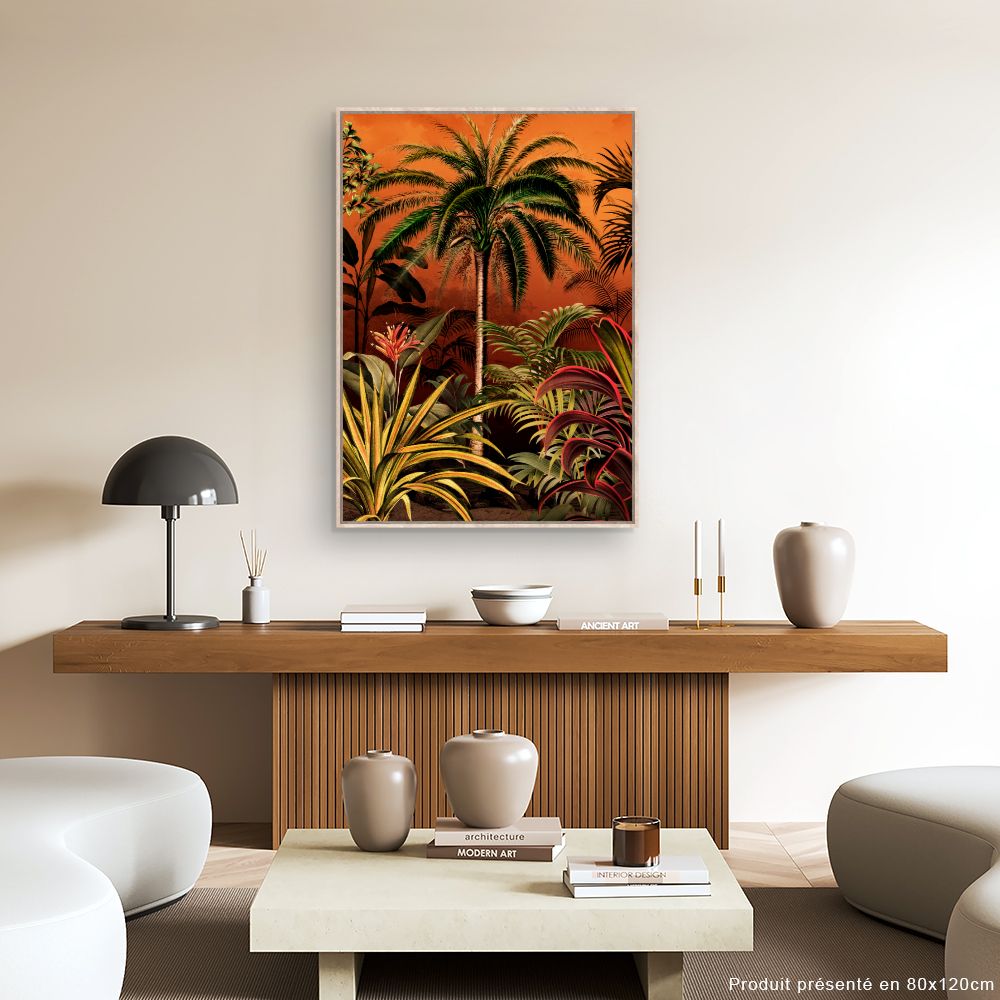 Tableau Jungle luxuriante
