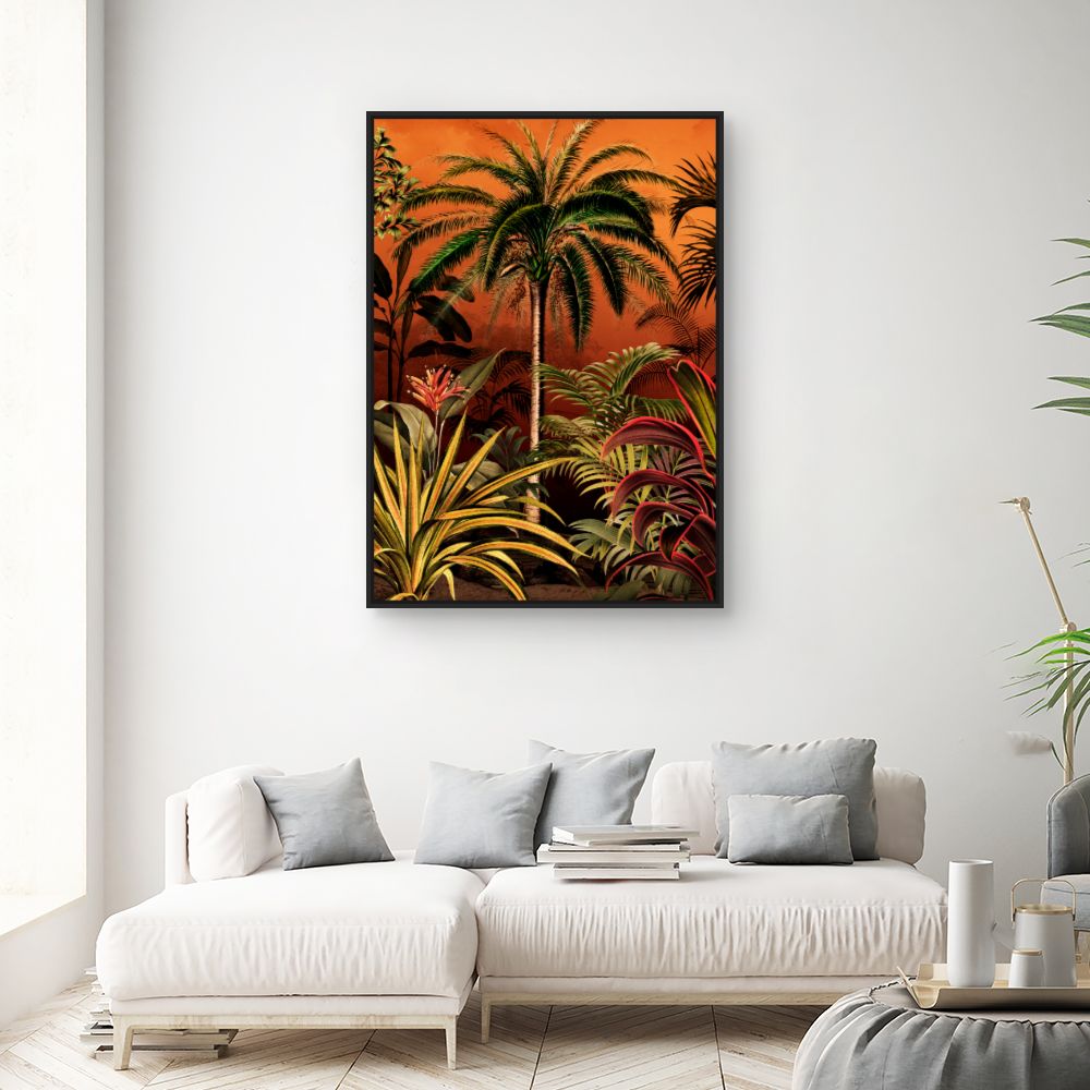 Tableau Jungle luxuriante