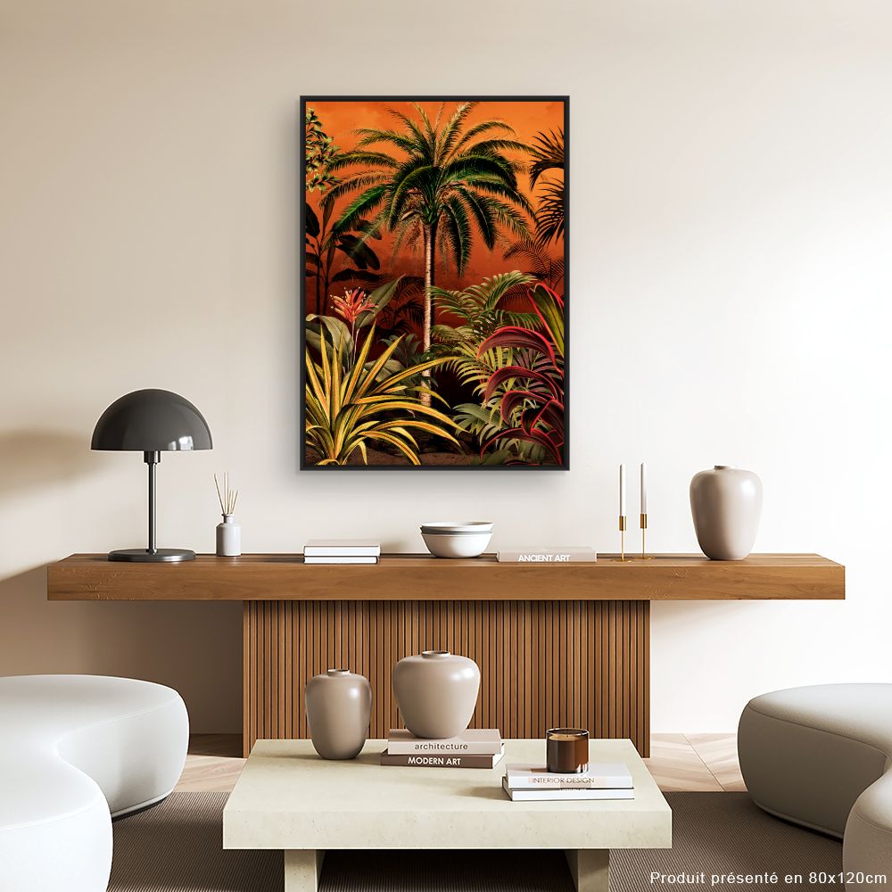 Tableau Jungle luxuriante