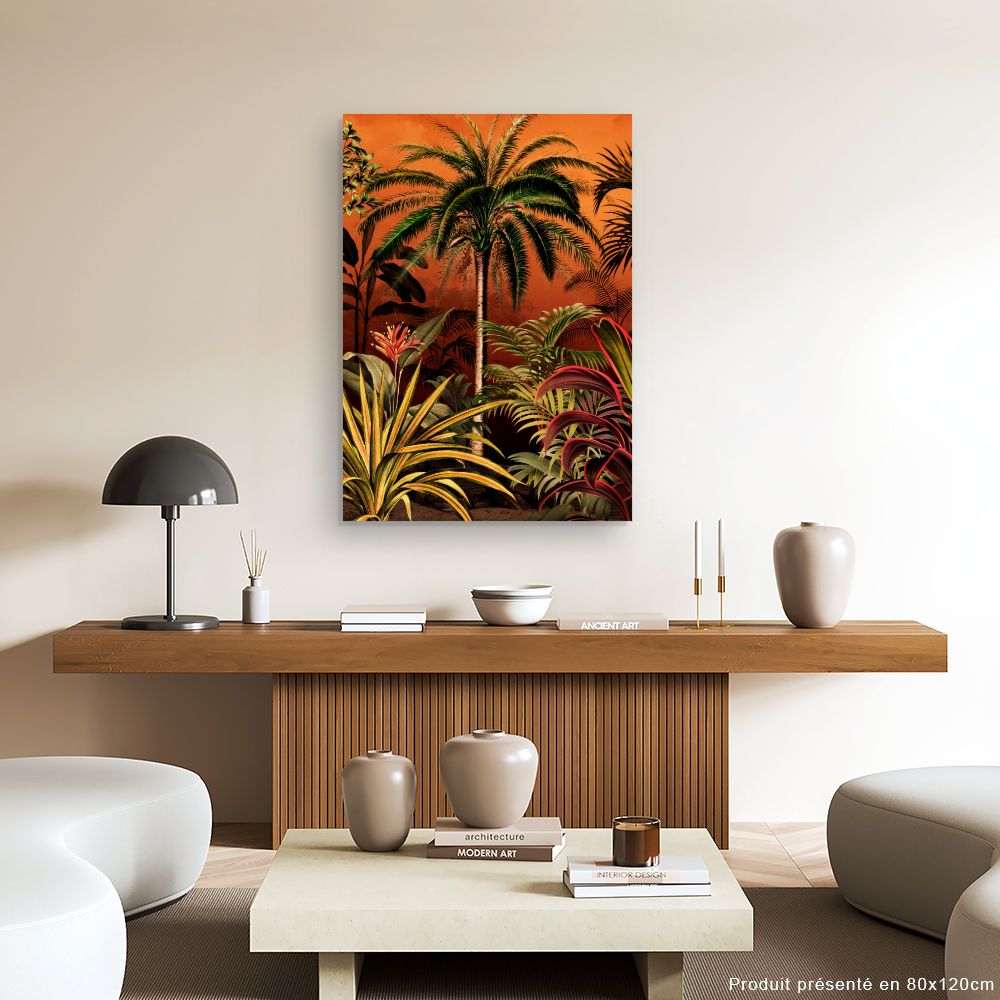 Tableau Jungle luxuriante