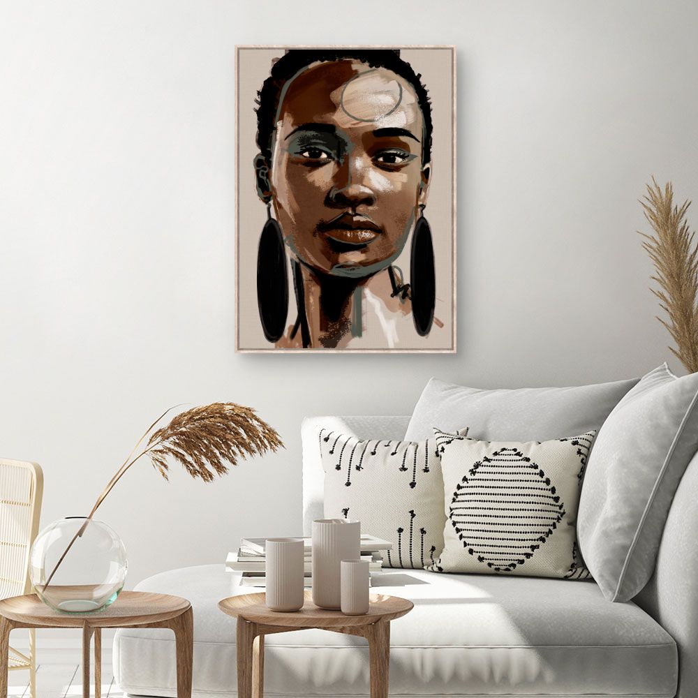 Tableau Portrait artistique