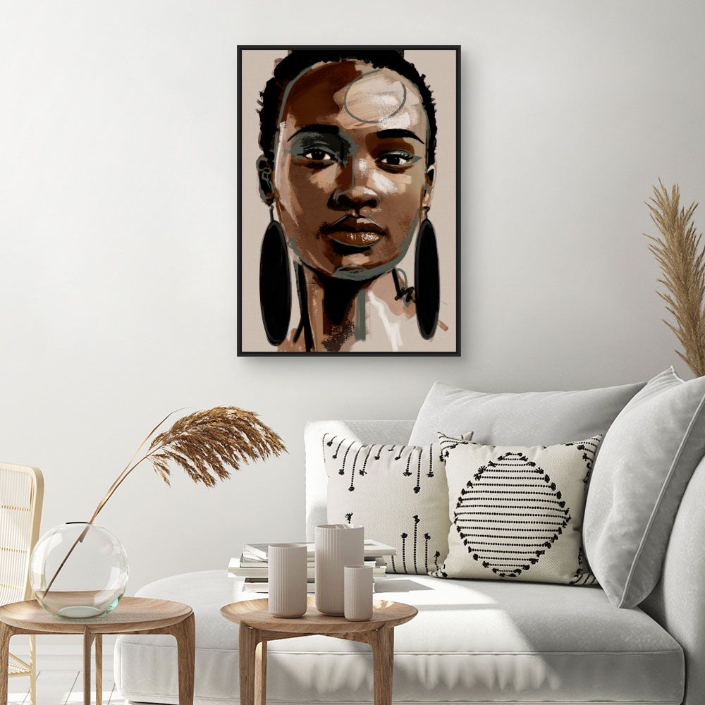 Tableau Portrait artistique