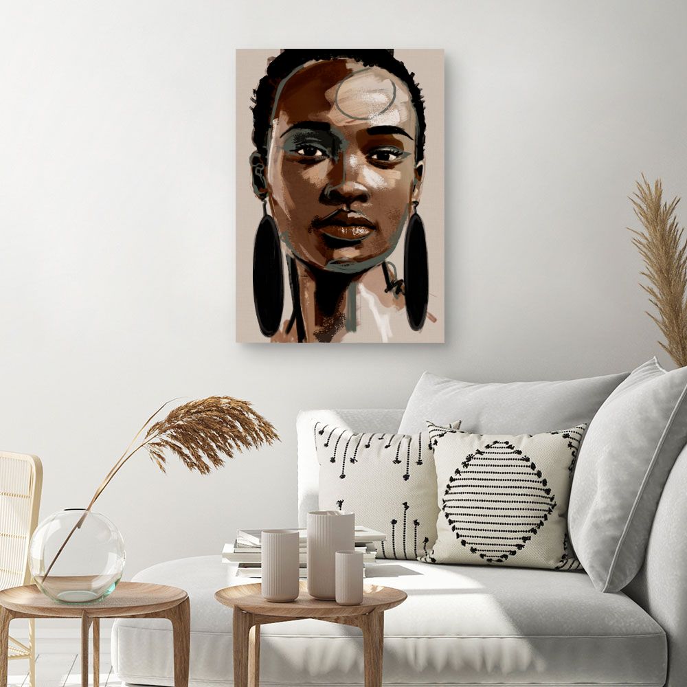 Tableau Portrait artistique