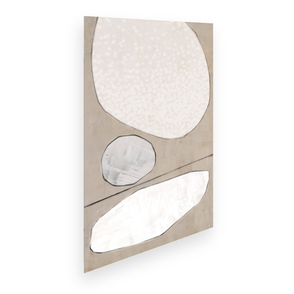 Affiche Formes douces abstraites