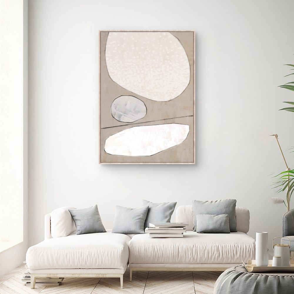 Tableau Formes abstraites apaisantes