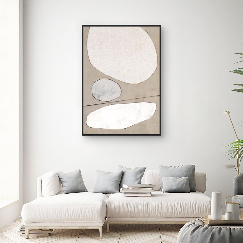 Tableau Formes abstraites apaisantes