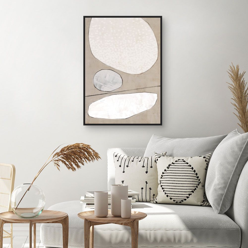 Tableau Formes abstraites apaisantes