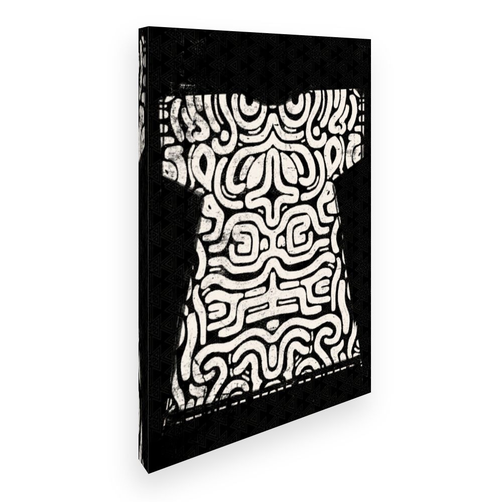 Toile Spirales abstraites