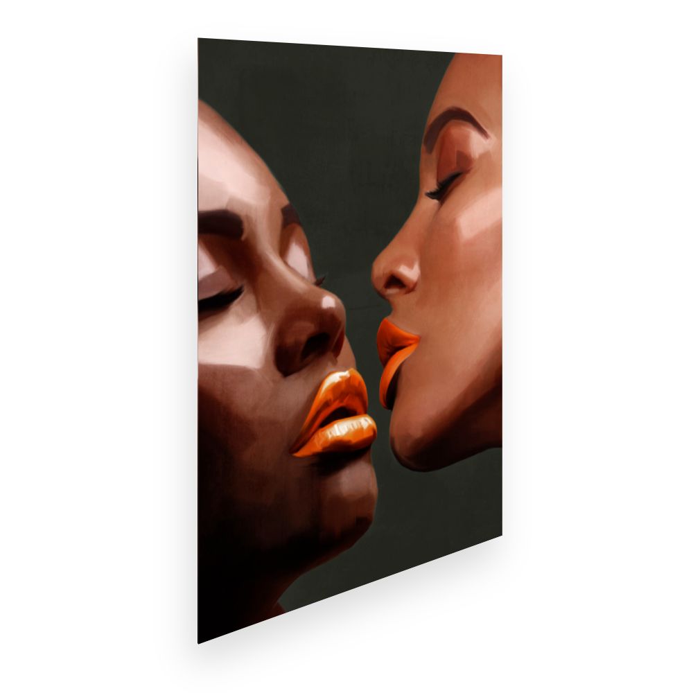 Affiche Élégant baiser