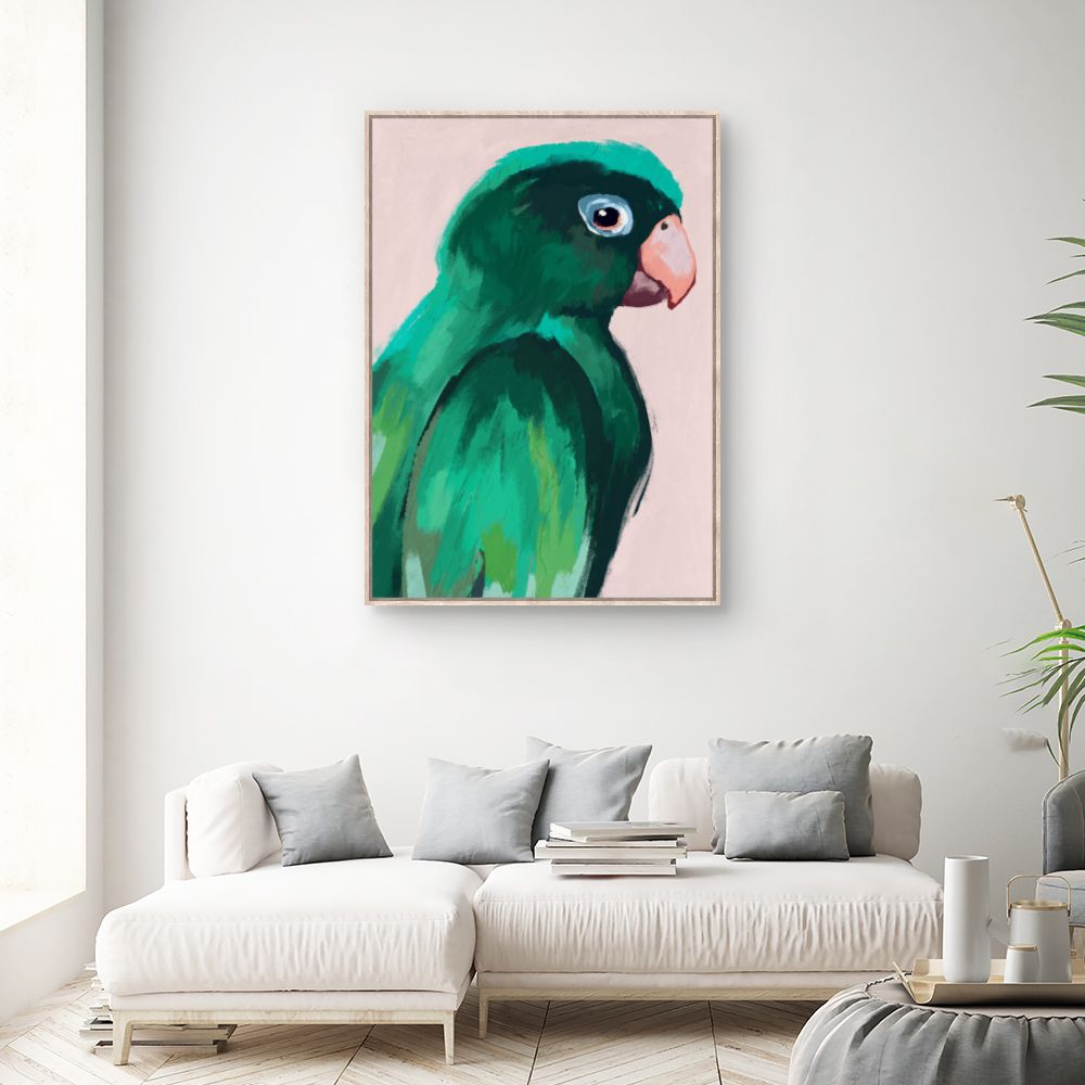 Tableau Perroquet éclatant
