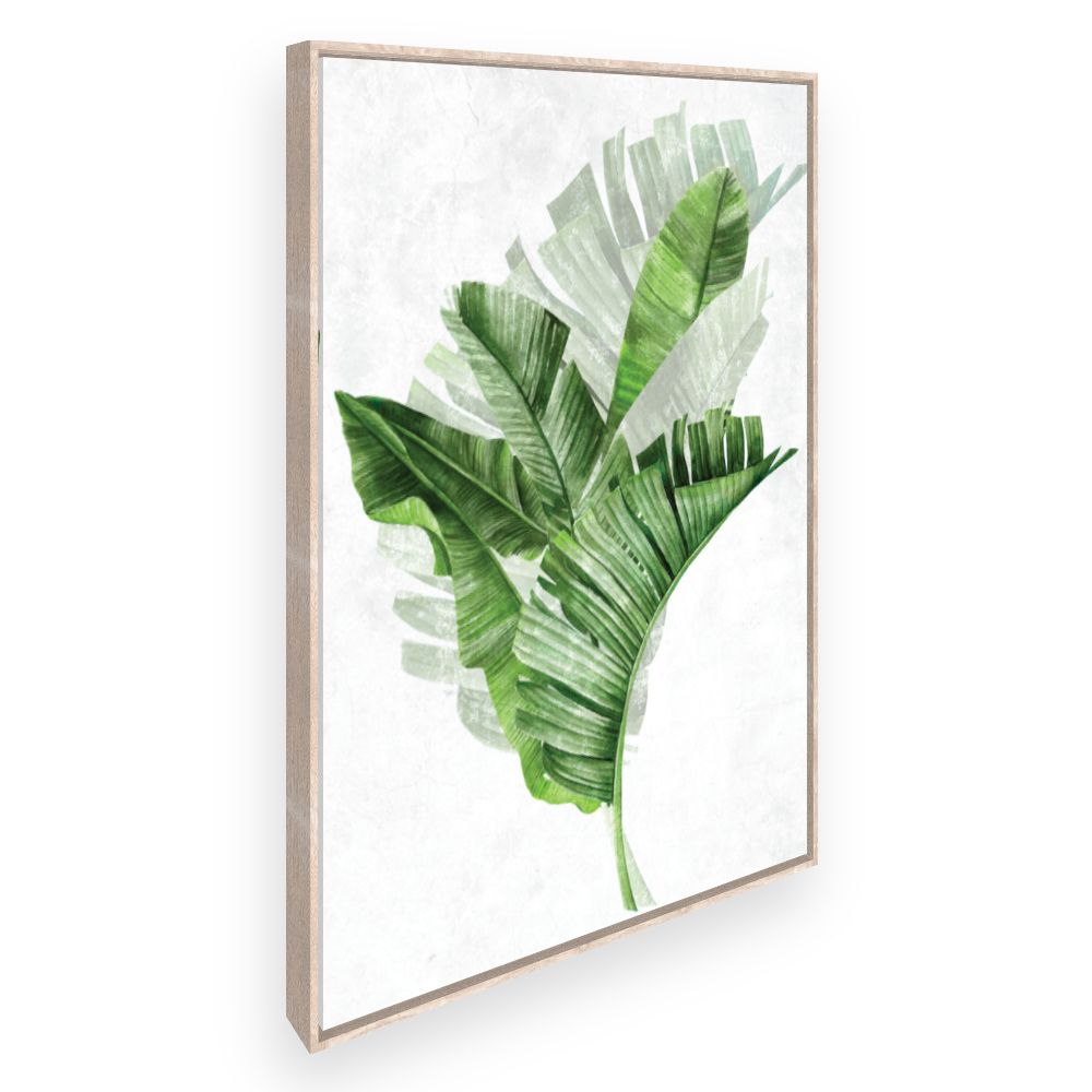 Toile Feuilles tropicales