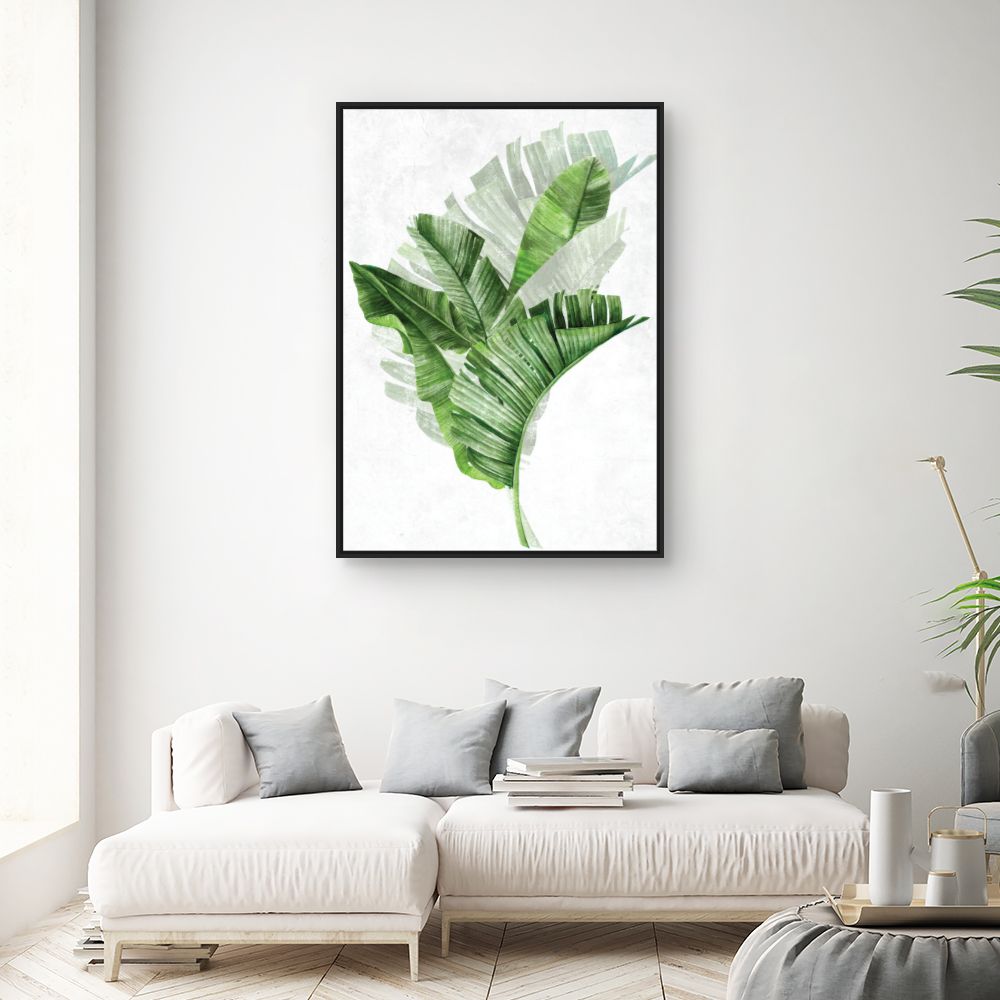 Tableau Feuilles tropicales