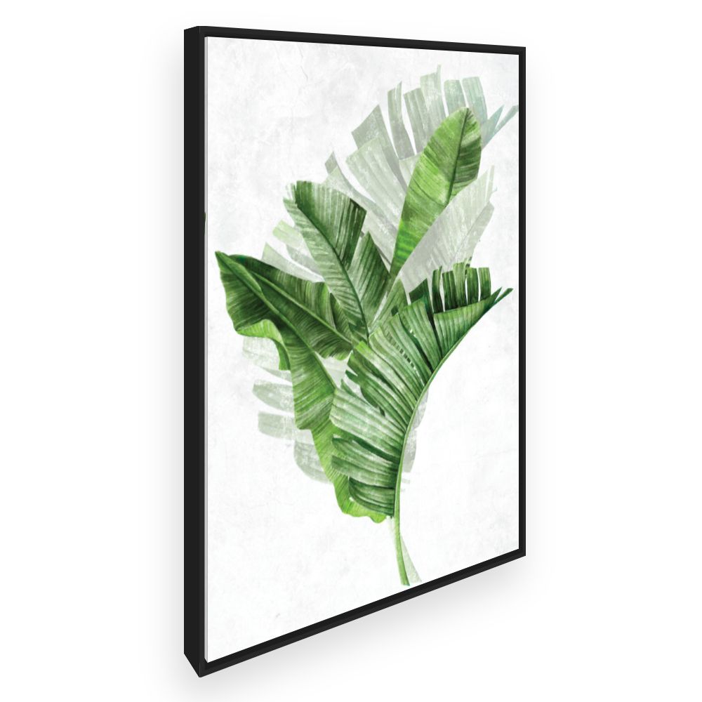 Toile Feuilles tropicales