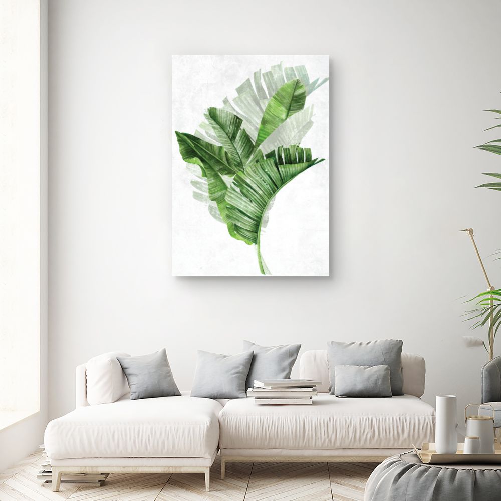 Tableau Feuilles tropicales