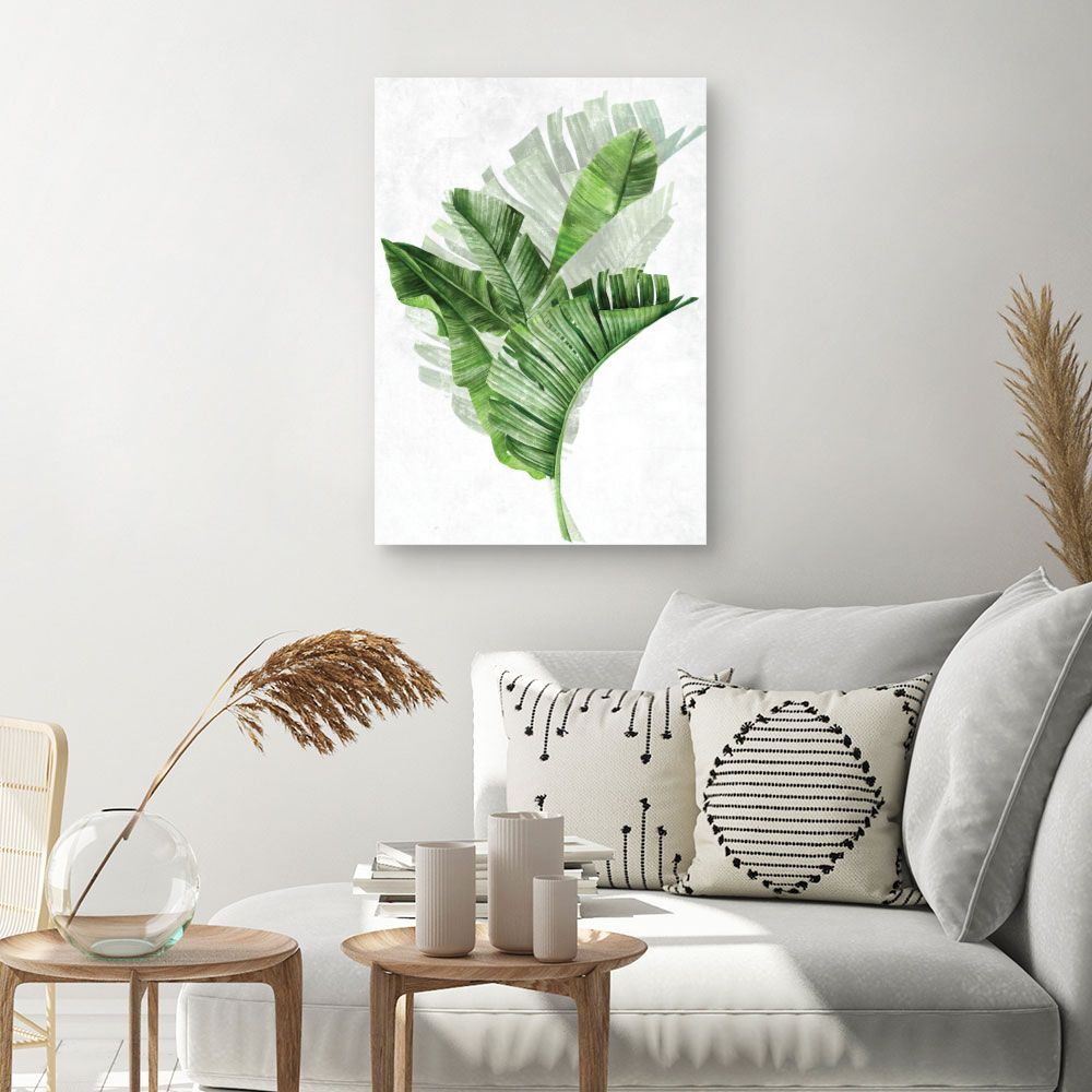 Tableau Feuilles tropicales