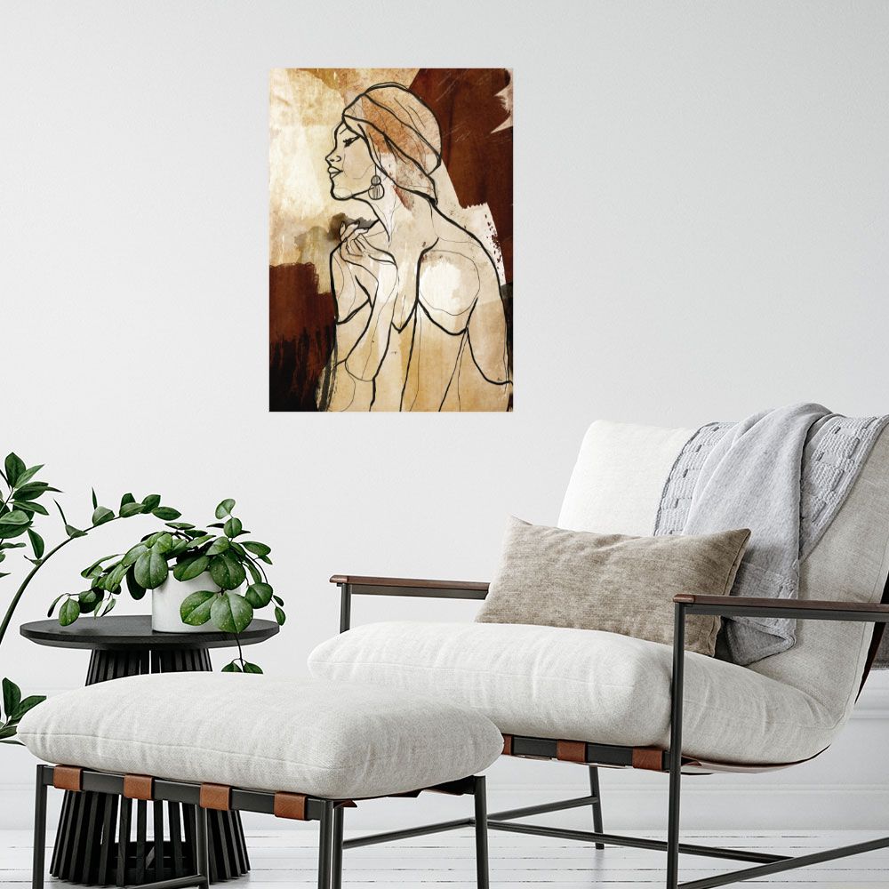 Affiche Silhouette élégante