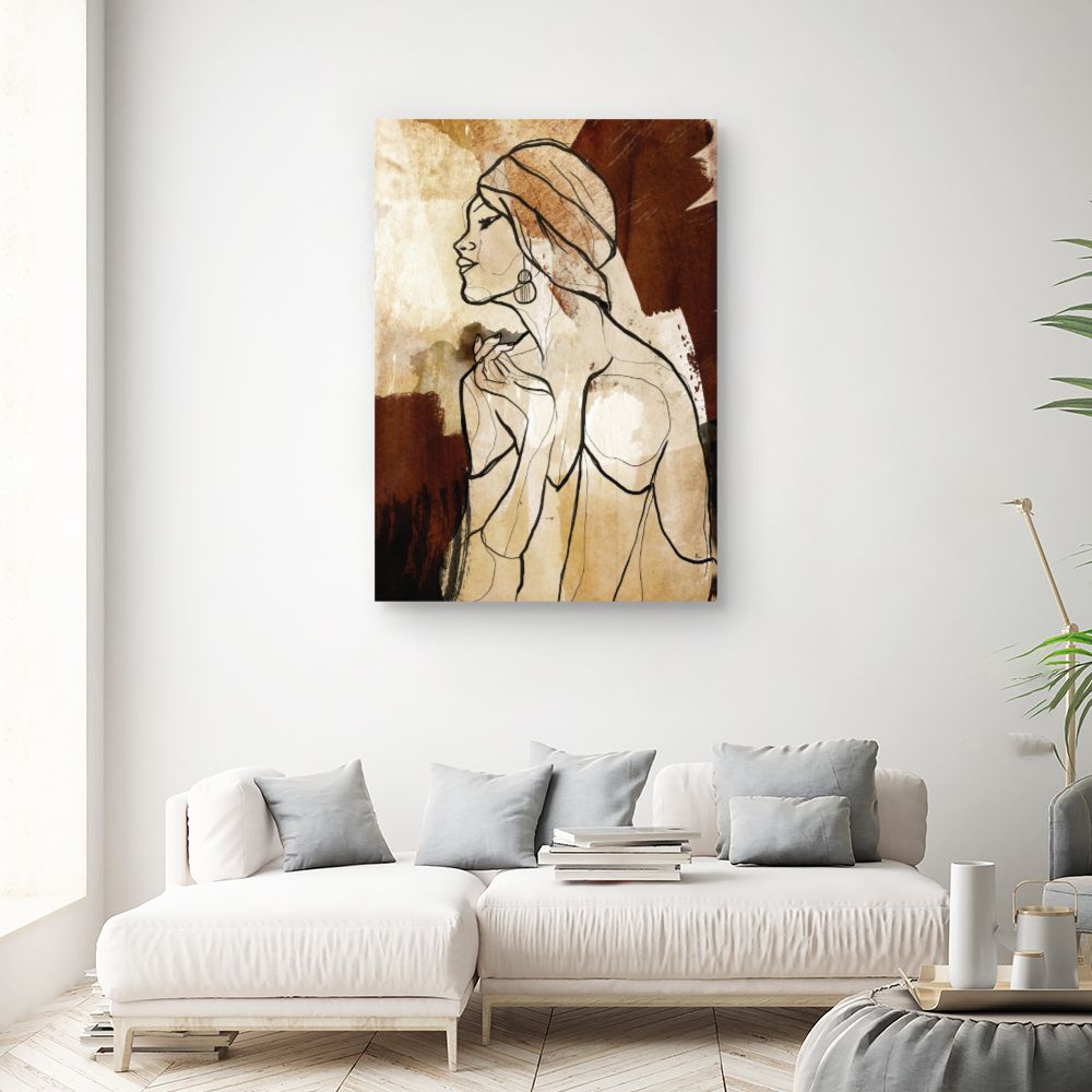 Tableau Silhouette élégante